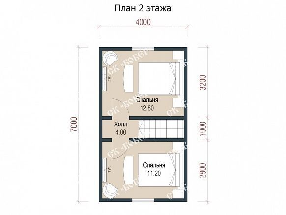 Дом из бруса 6х7. фото